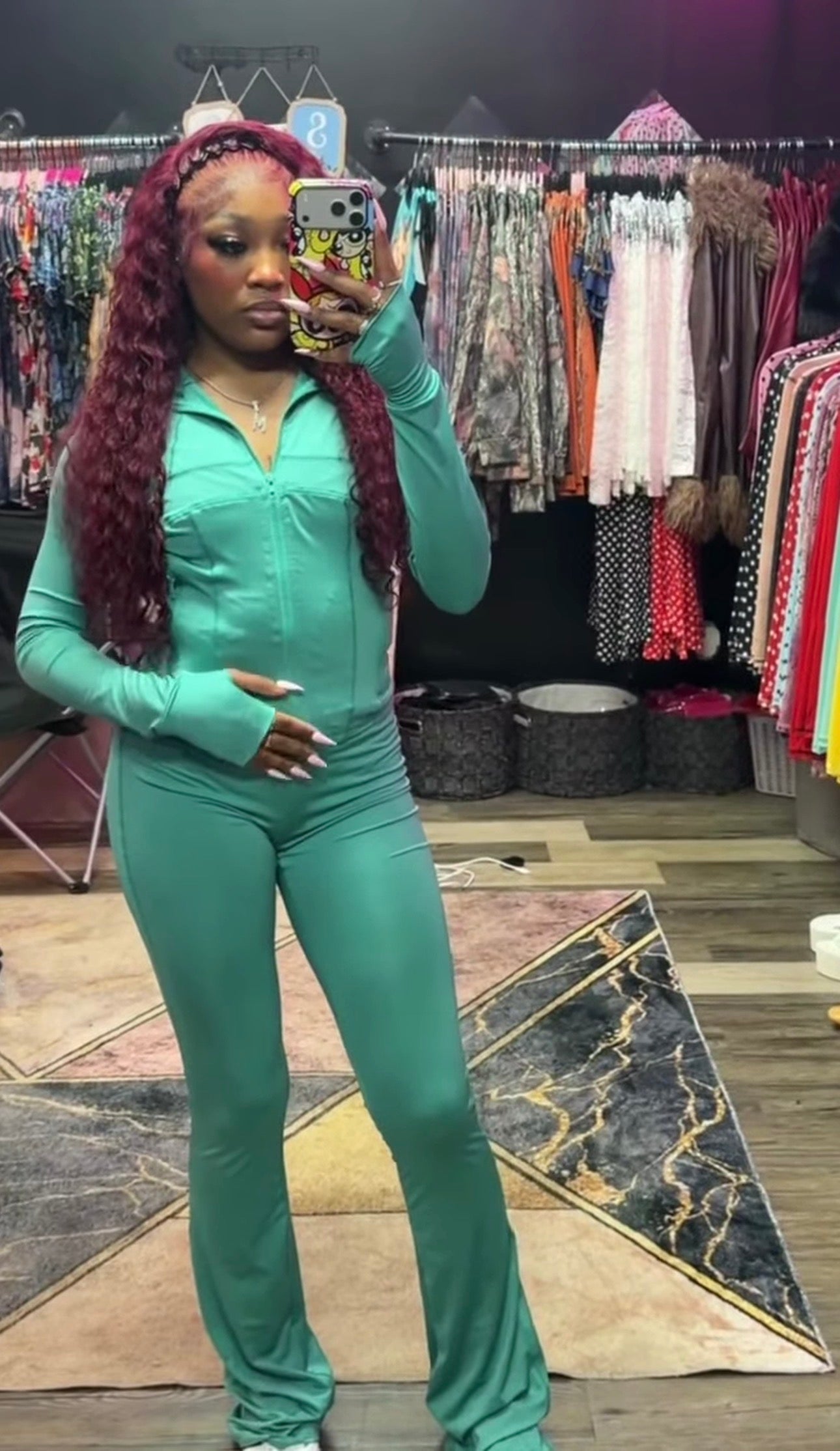 Turquoise Tracksuit