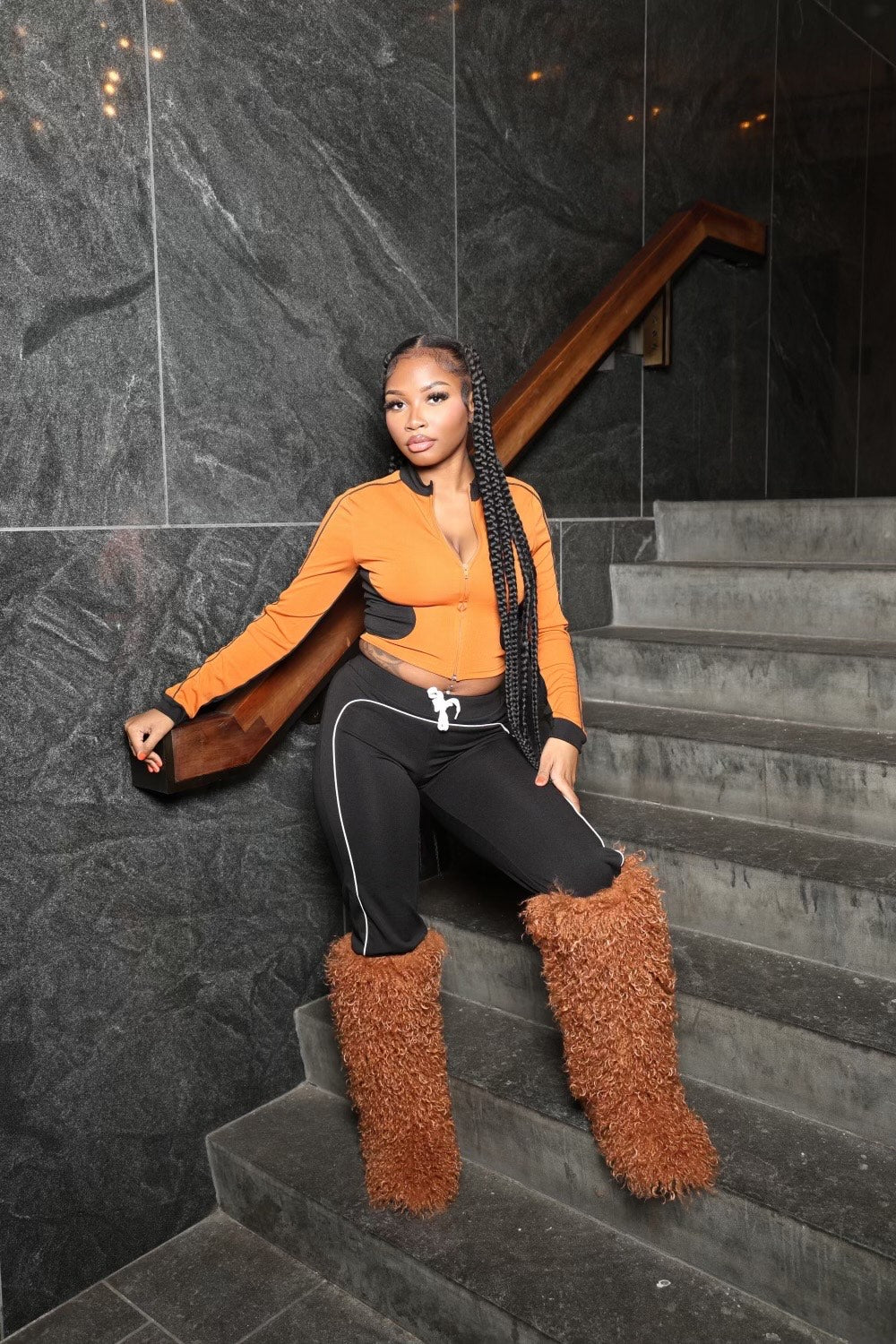 Brown & Black Tracksuit (Pants)