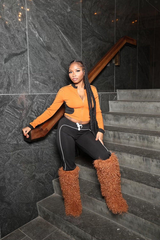 Brown & Black Tracksuit (Pants)