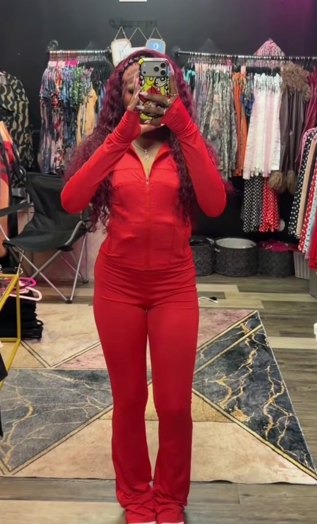 Red Tracksuit