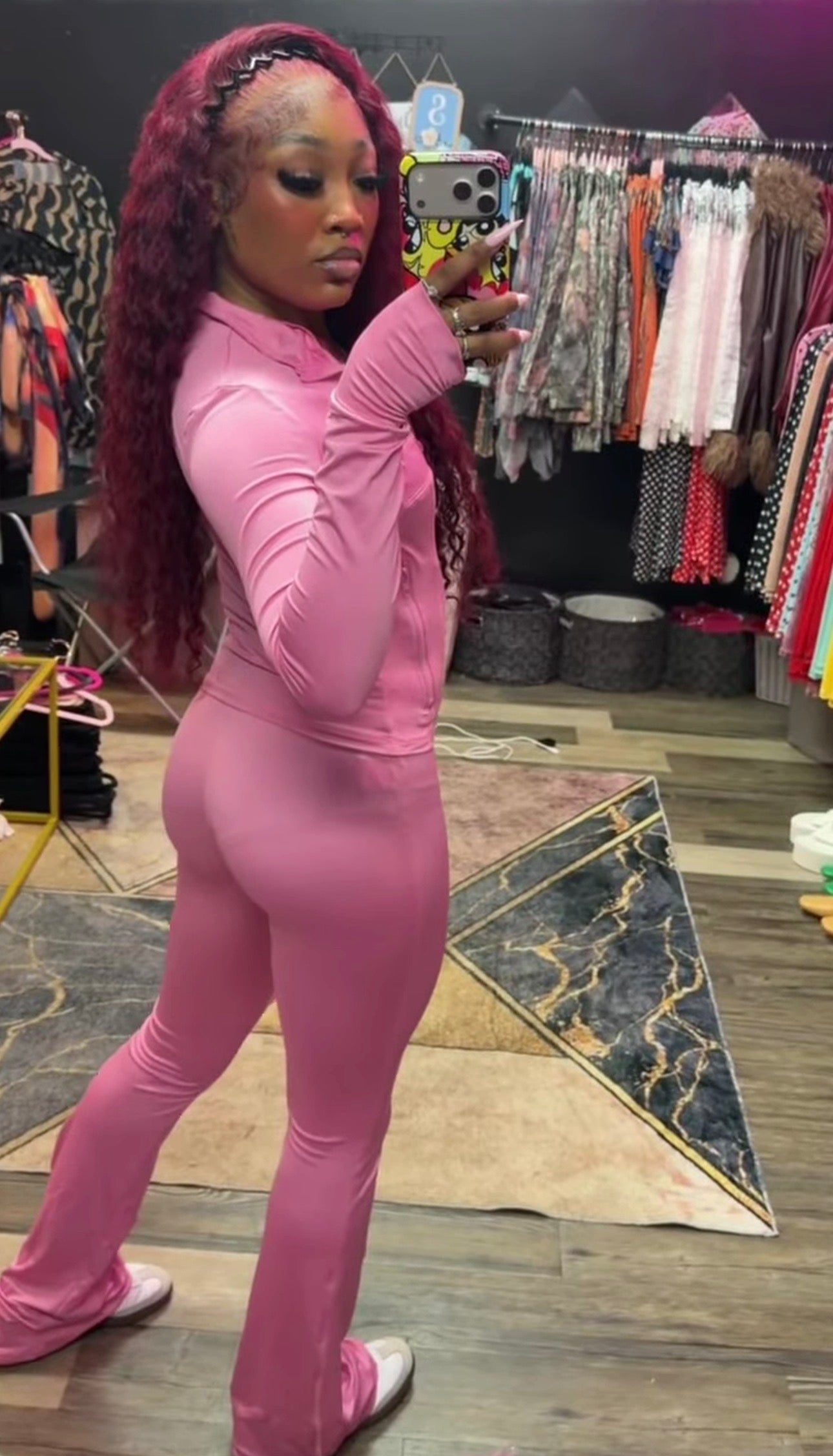 Light Pink Tracksuit