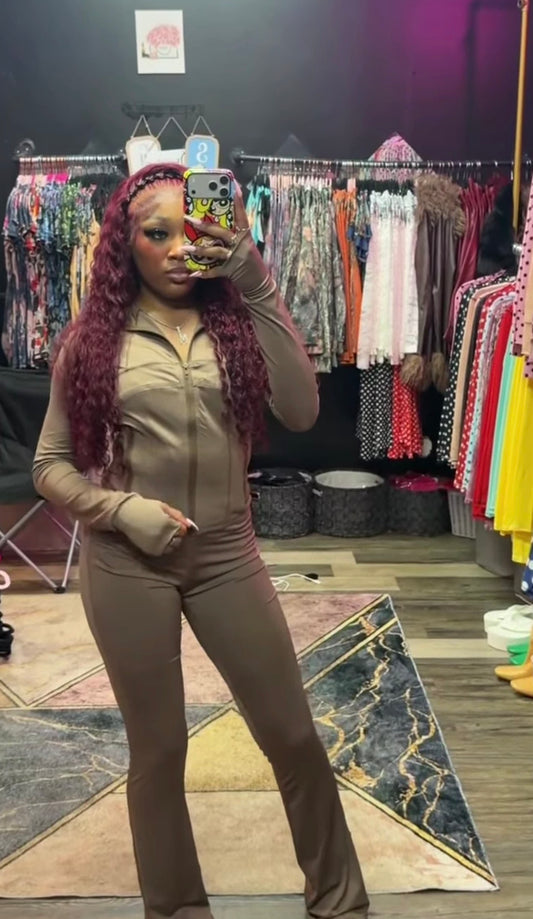 Brown Tracksuit