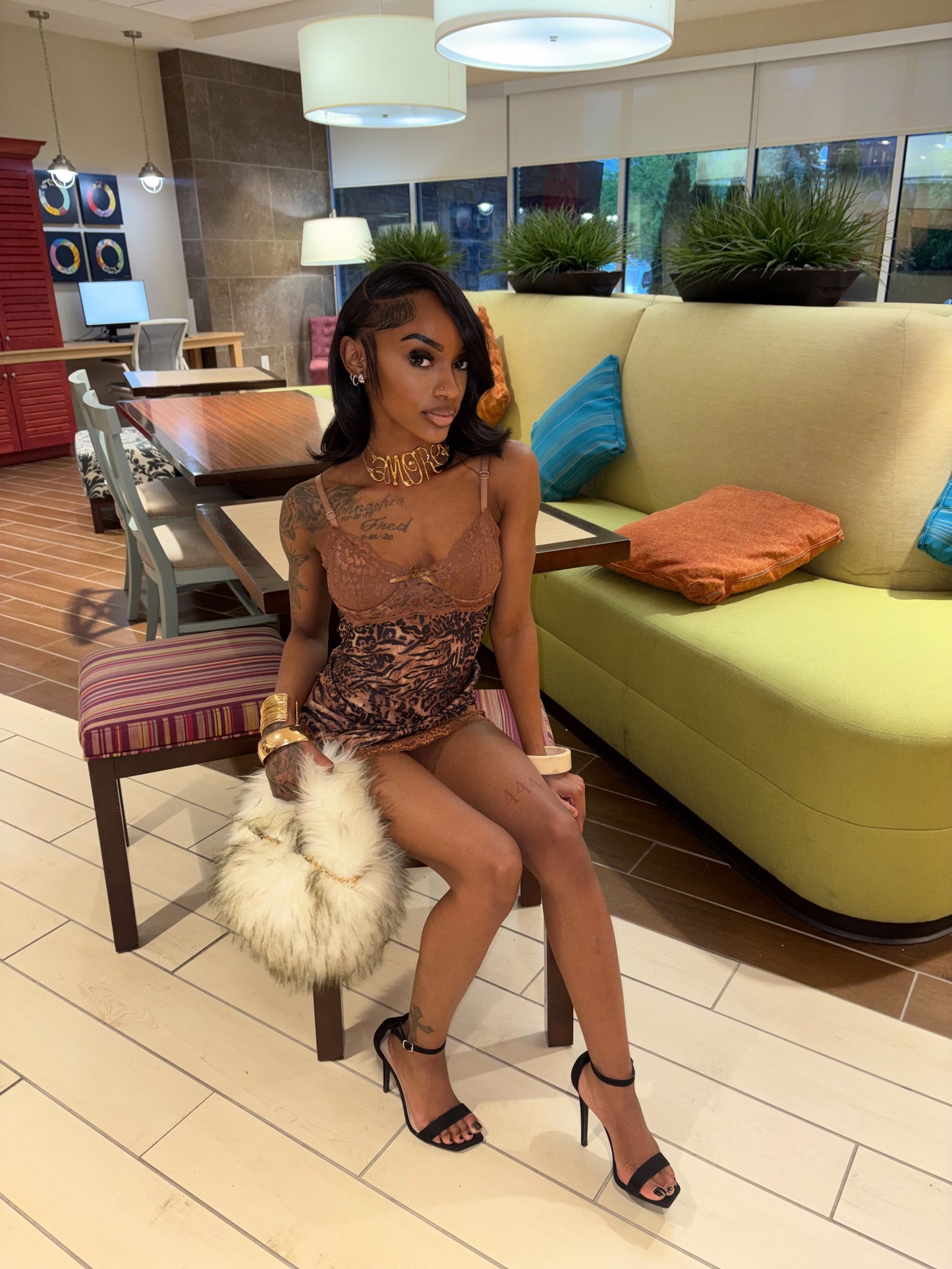 Sexy Cheetah Dress