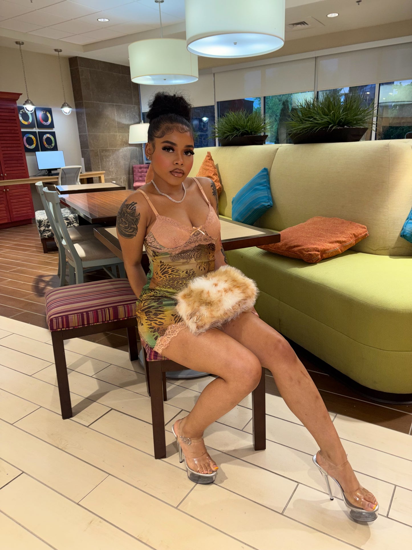 Sexy Cheetah Dress